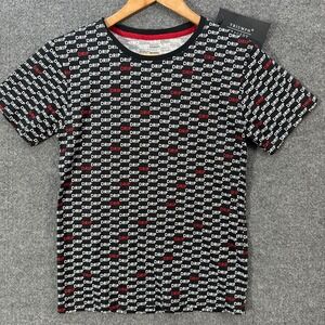 Triumph Tragedy Big Boy 14 XL Black White Red DRIP Knit Wear T Shirt